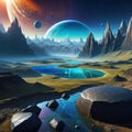 Amazing Landscape Humanity Makes History with New Planet Discovery With Technology