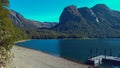 amazing landscape in Puerto Blest, at Nahuel Huapi lake, Argentine