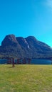 amazing landscape in Puerto Blest, at Nahuel Huapi lake, Argentine