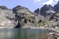 Landscape of Rila Mountain near The Scary lake, Bulgaria