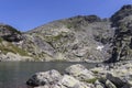 Landscape of Rila Mountain near The Scary lake, Bulgaria