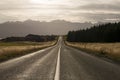 Amazing landscape on the road in the East Fjords in Iceland Royalty Free Stock Photo