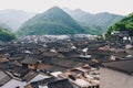 Landscape of Songxi village. China