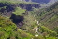 Amazing landscape from temple Garni