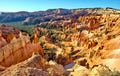 Amazing landscape view of Bryce Canyon National Park Royalty Free Stock Photo