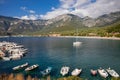 Amazing landscape of Zorakas Bay in Kyparissi Laconia, Peloponnese, Greece in summer.