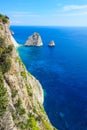 Amazing lookout from the top of Keri cape, Zakynthos island, Greece