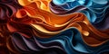 Amazing Luxury Fantastic Rainbow Color Paper Style Abstract Background Design