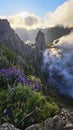 Amazing Madeira Mountains Landscape view at Pico Arieiro
