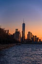 World Trade Center View from Chelsea Park