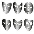 Amazing masks Royalty Free Stock Photo