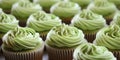 Amazing matcha cupcakes very creamy and elegant