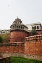 Amazing medieval architectural landmark in Agra - fort Agra