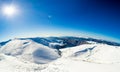 Amazing mesmerizing view of a mountain