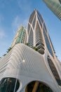 Amazing Miami architecture One Thousand Museum design by the recent Zaha Hadid