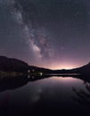 A amazing Milky Way long exposure photo