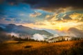 Amazing mountain landscape Royalty Free Stock Photo