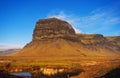 Amazing mountain landscape in Iceland