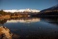 Amazing mountain scenery from St. Moritz, Switzerland.