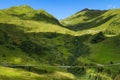 Amazing mountain view in the austrian alps. Zillertal High Road. Austria, Tirol, Zillertaler Hoehenstrasse