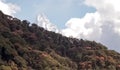 Amazing mountain view of Everest Region over a mountain