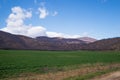 Amazing mountainous landscape close to lake Cheimaditida, Florina, Greece