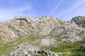 Amazing mountainous scenery in Lemnos island, Greece