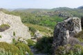 Amazing mountainous scenery in Lemnos island, Greece