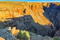 Amazing natural geological formation - End part Grand Canyon in Arizona