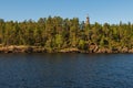 The amazing nature of the island of Valaam Royalty Free Stock Photo