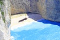 Amazing Navagio Beach in Zakynthos Island