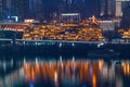 Amazing night view of the Hongyadong commercial district, Chongqing, China