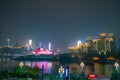 Amazing night view image of Chongqing City Skyline