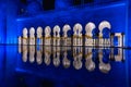 Amazing night view at Mosque, Abu Dhabi, United Arab Emirates Royalty Free Stock Photo