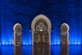 Amazing night view at Mosque, Abu Dhabi, United Arab Emirates Royalty Free Stock Photo