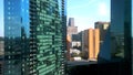 The amazing office buildings of Downtown Dallas drone shot - DALLAS, UNITED STATES - NOVEMBER 09, 2022