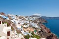 Amazing Oia architecture on the Island Santorini, Greece. Royalty Free Stock Photo