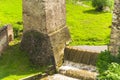 Corvinesti castle in the middle of transylvania, Hunedoara, Romania Royalty Free Stock Photo