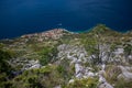 Amazing Omis Dinara mountain in Dalmatia, Croatia