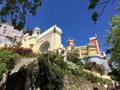 Sintra palace in Portugal