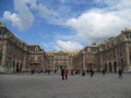 The amazing palace of Versailles, inner courtyard.