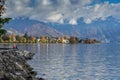 Amazing panorama of Vevey, Switzerland