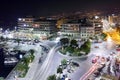 Amazing Panoramic night photo of Kavala, Greece