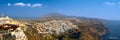 Amazing panoramic view of Thira