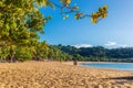 Paradise beach on Nosy Be in North Madagascar Royalty Free Stock Photo