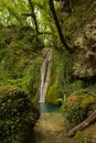 Amazing paradise in the wild forest in Umbria Royalty Free Stock Photo