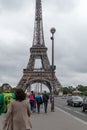 Amazing photo taken at Eiffel Tower in Paris Royalty Free Stock Photo