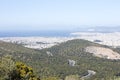 Amazing Piraeus and Athens view from Hymmitos mountain Kalopoula background wallpapers high quality prints