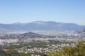 Amazing Piraeus and Athens view from Hymmitos mountain Kalopoula background wallpapers high quality prints