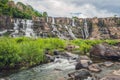 Amazing Pongour Waterfall is famous and most beautiful of fall in Vietnam. Not far from Dalat city estimate 45 Km. Dalat, Vietnam